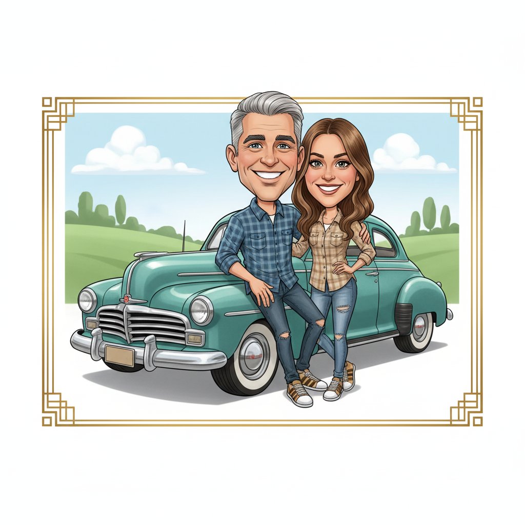 ai cartoon couple generator example 3