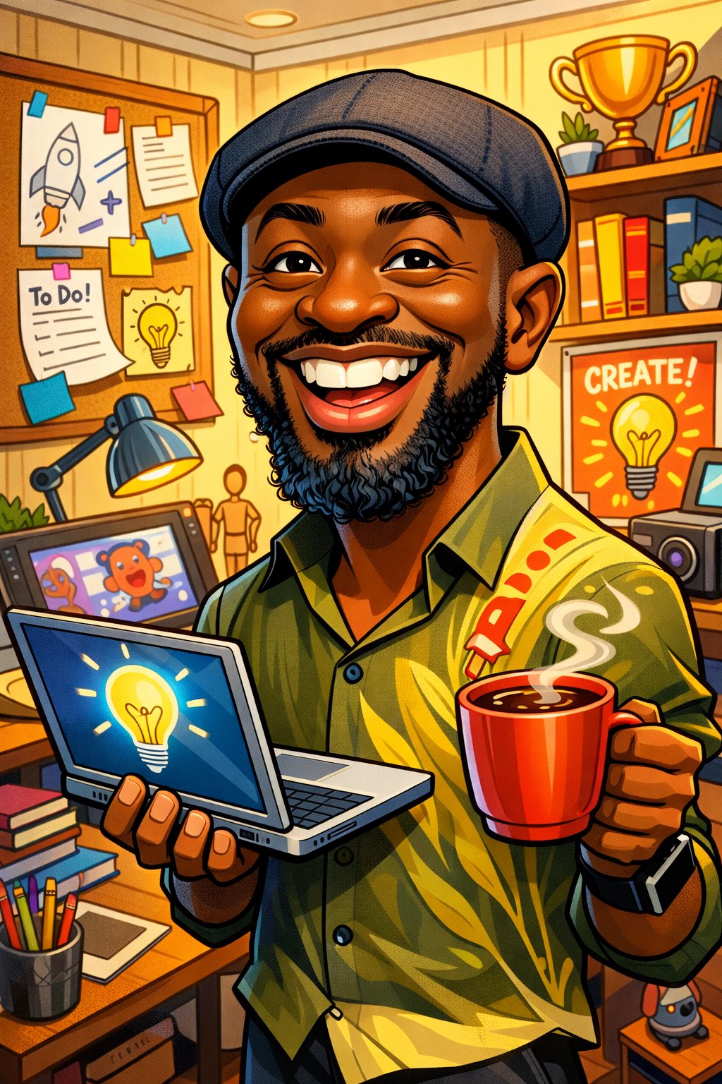 chatgpt caricature example 2