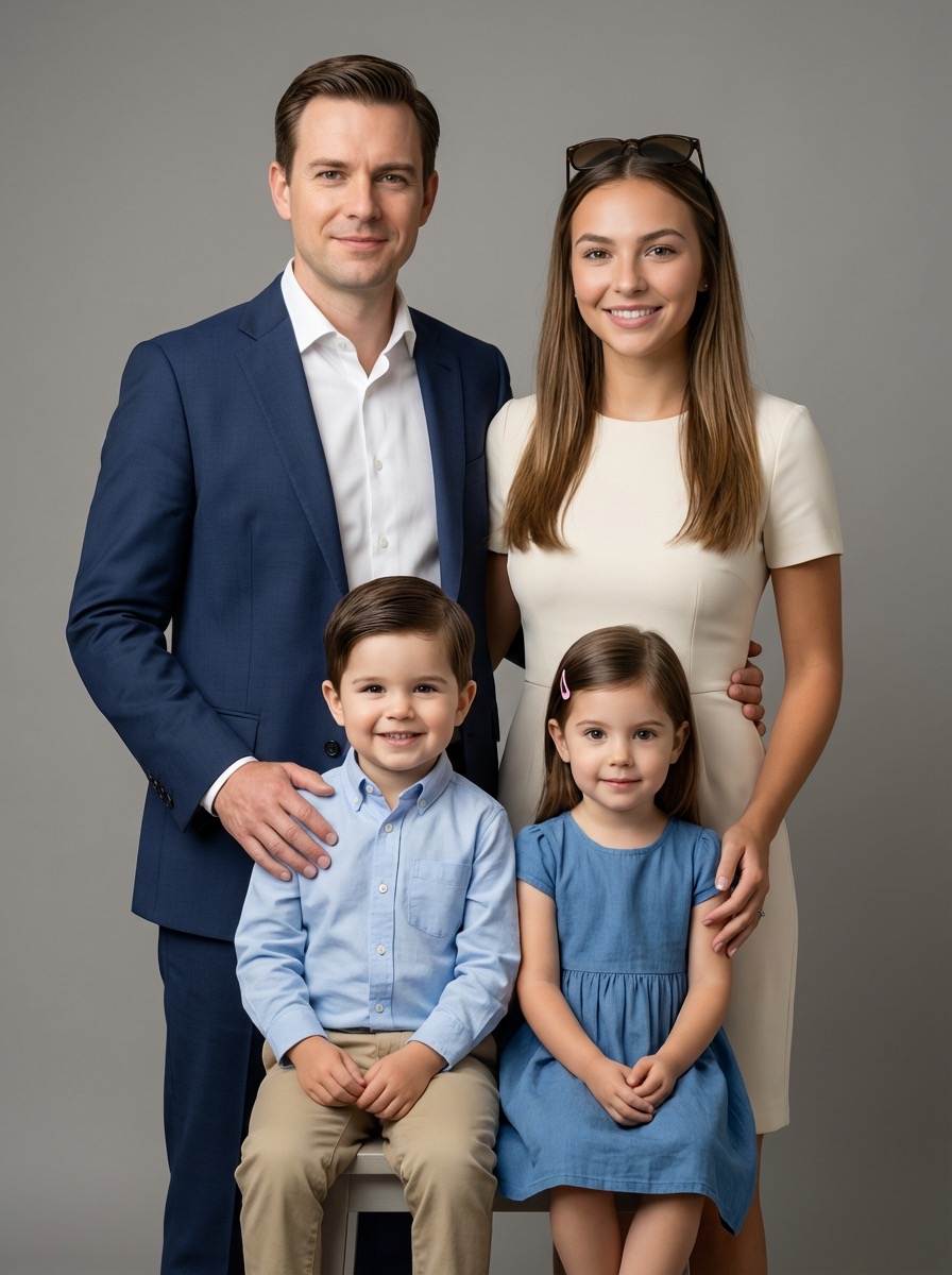 family photo ai prompt generator example 6